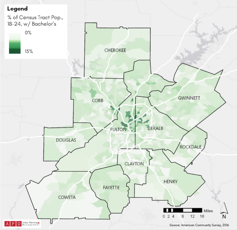 Where Are Recent College Graduates Moving To In Atlanta? – Apd Urban 